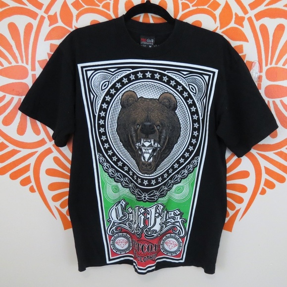 Weiv Clothing | Shirts | Califas West Coast Black Graphic Tshirt M ...